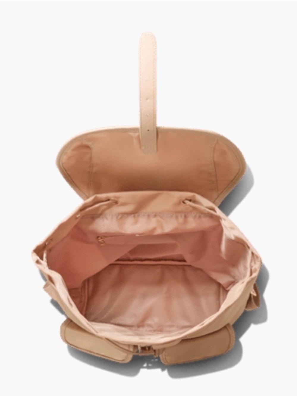 Year of Ours Tan Drawstring Backpack - Picture 4 of 4